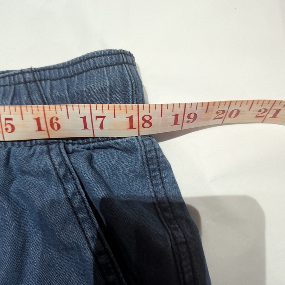 Lucky Brand Pull on Denim Cargo jeans Size L - Picture 8 of 8